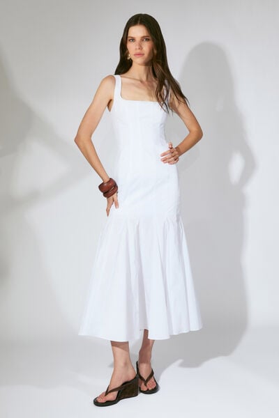 Lolita Cotton Midi Dress