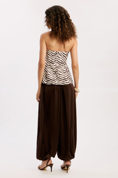 Helenia Longline Strapless Top