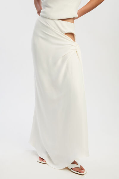 Solene Cut Out Maxi Skirt