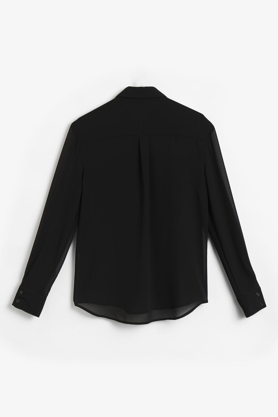 Evita Trim Detail Sheer Shirt