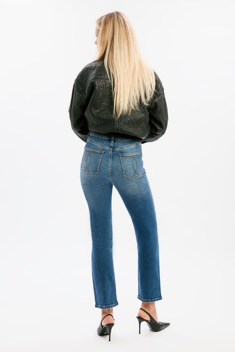 LENNA STRAIGHT LEG JEAN in colour WASHED IND