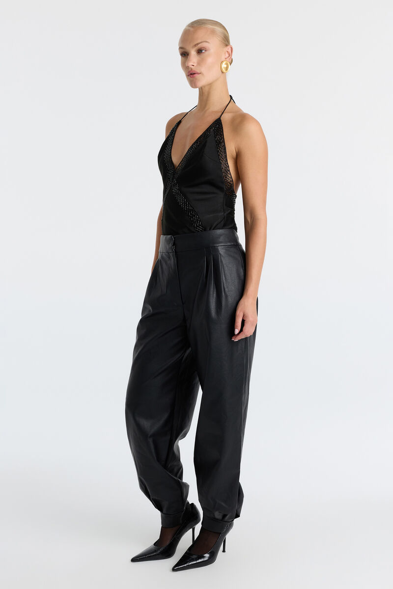 OLENA TRIM CAMISOLE in colour Black