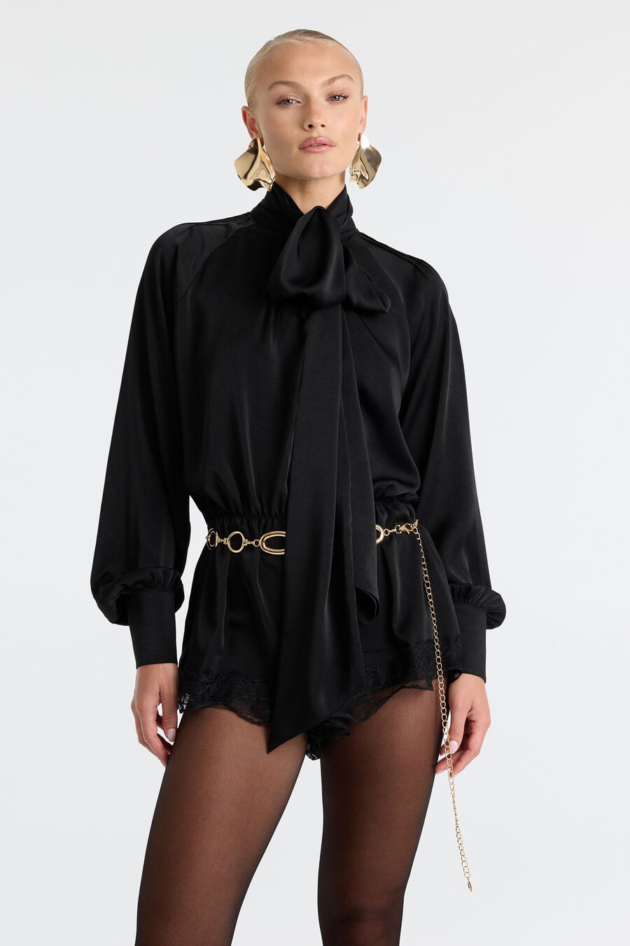 Petra Long Sleeve Playsuit