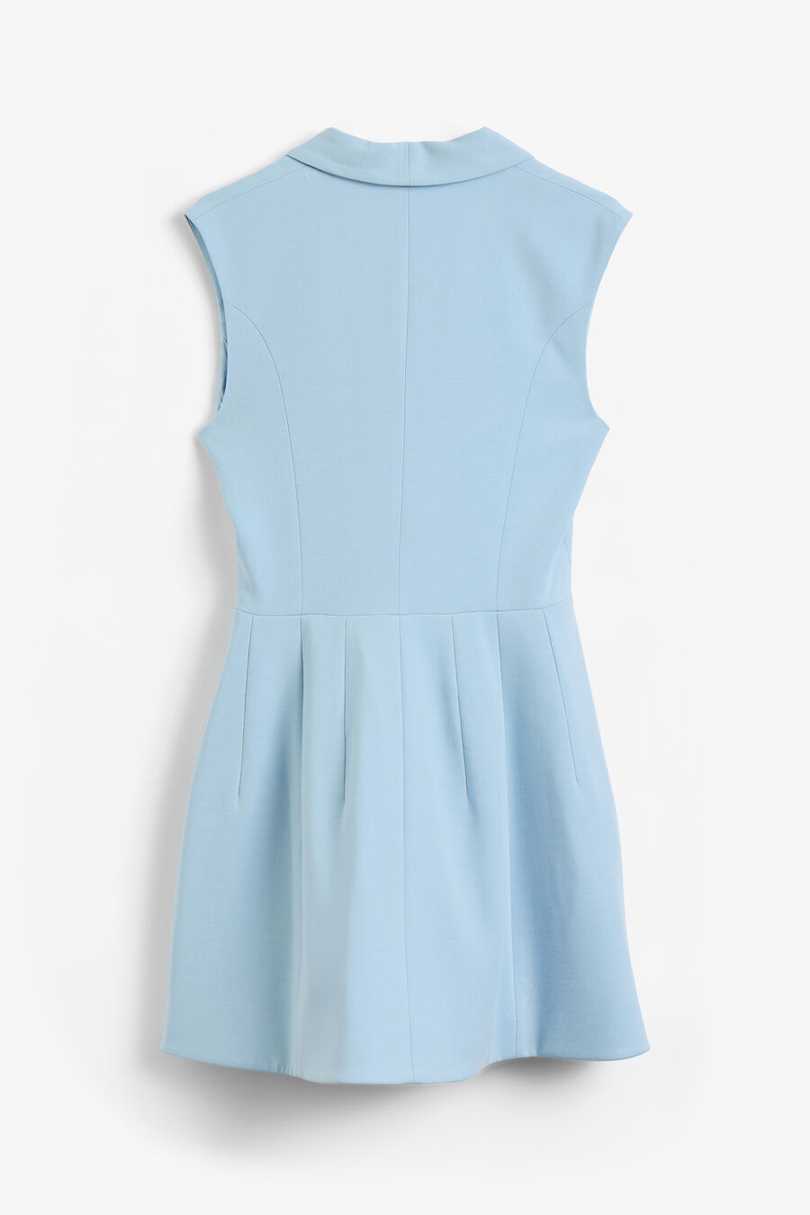 DESTENE HOURGLASS MINI DRESS in colour Soft Blue