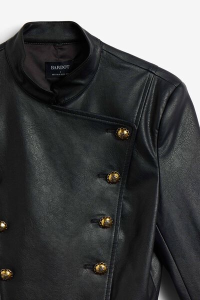 Marcella Vegan Leather Jacket
