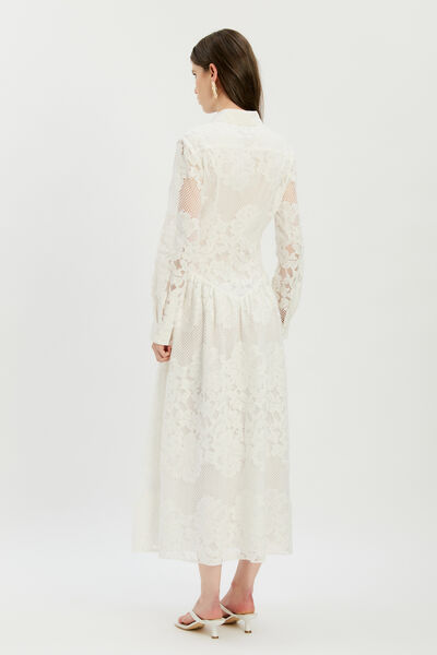 Agatha Lace Shirt Dress