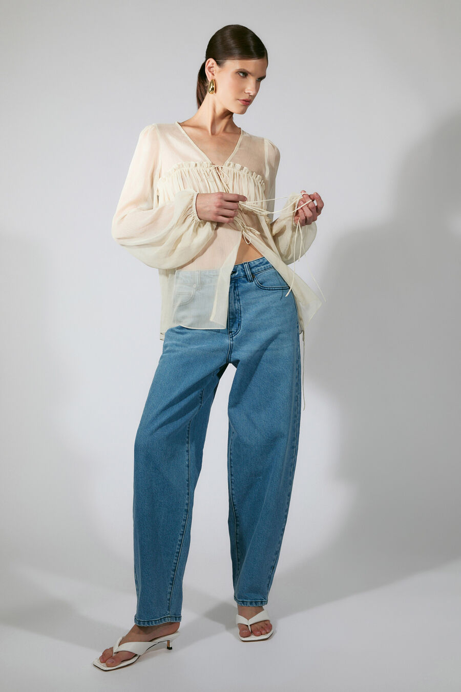 Ashton Sheer Blouse 