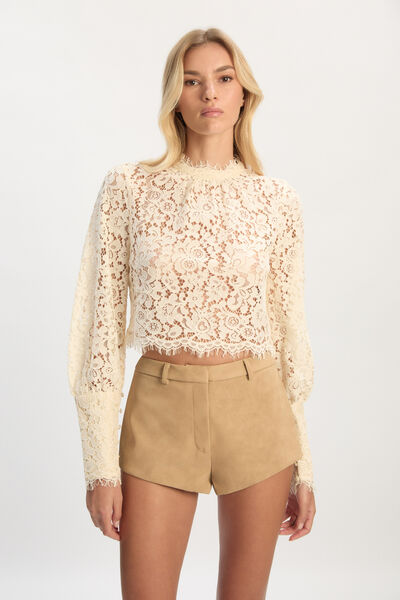 Jayla Vegan Leather Short