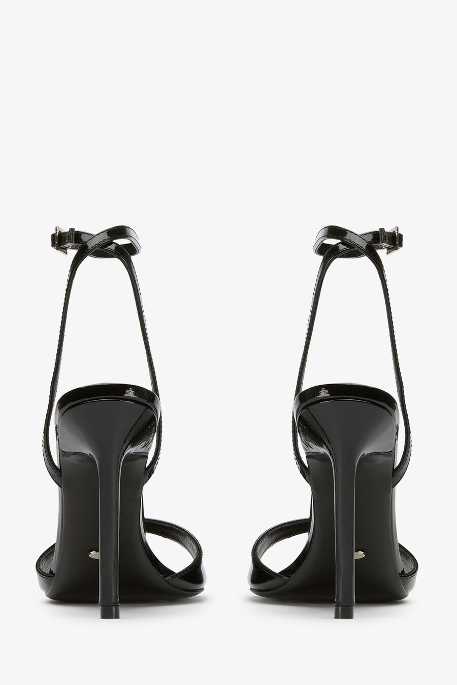 MOLLY BLACK PATENT HEELS