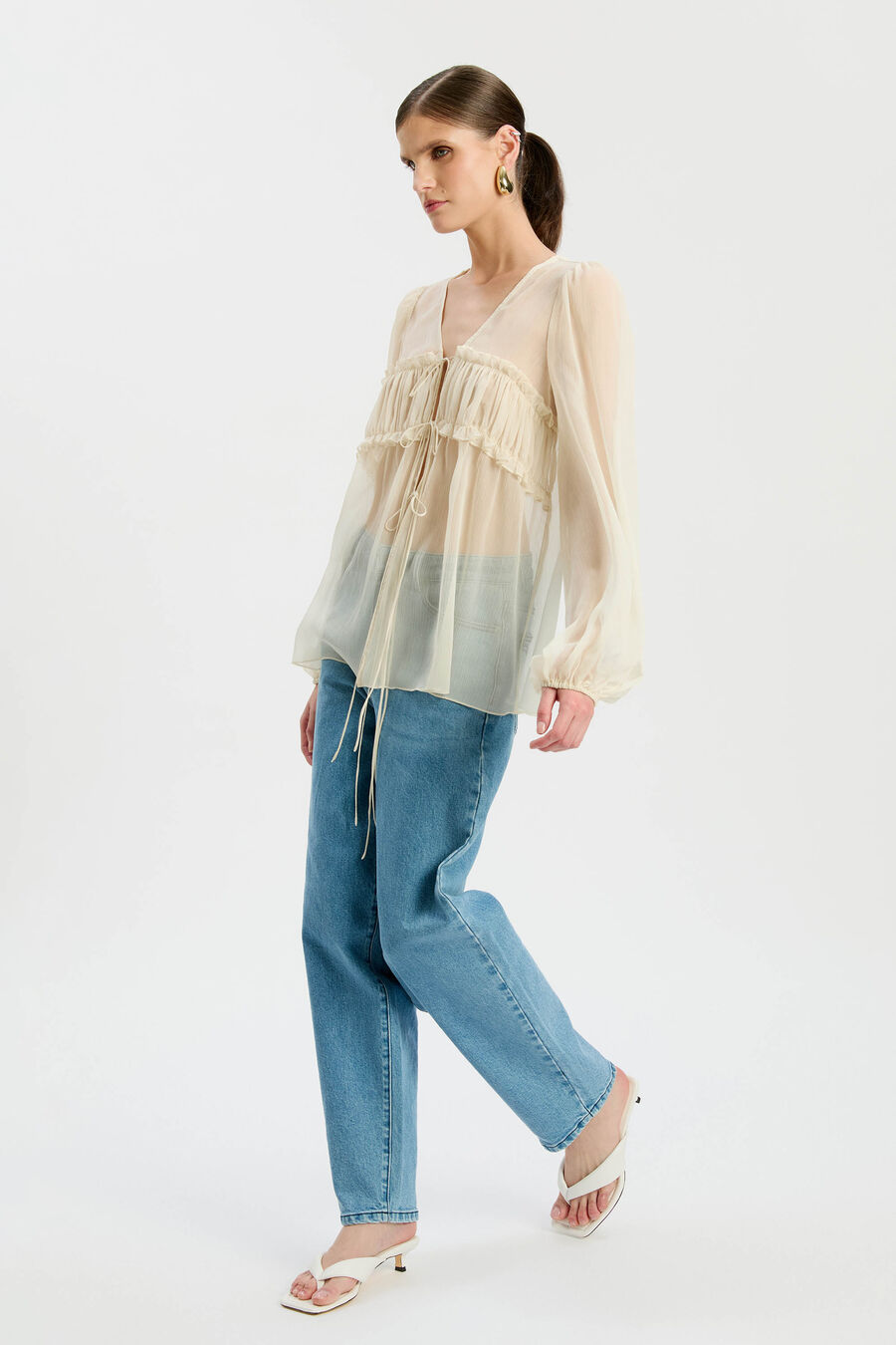 Ashton Sheer Blouse 