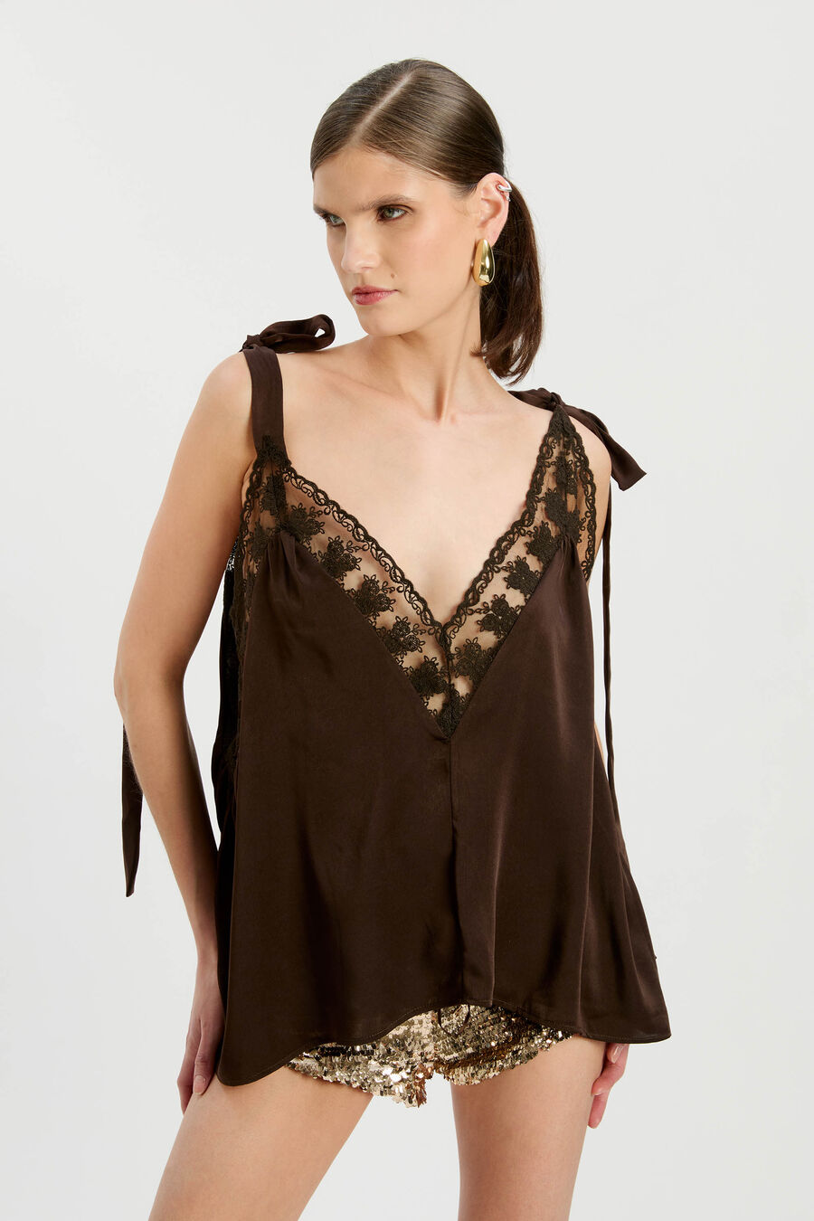 Aubrey Tie Strap Cami