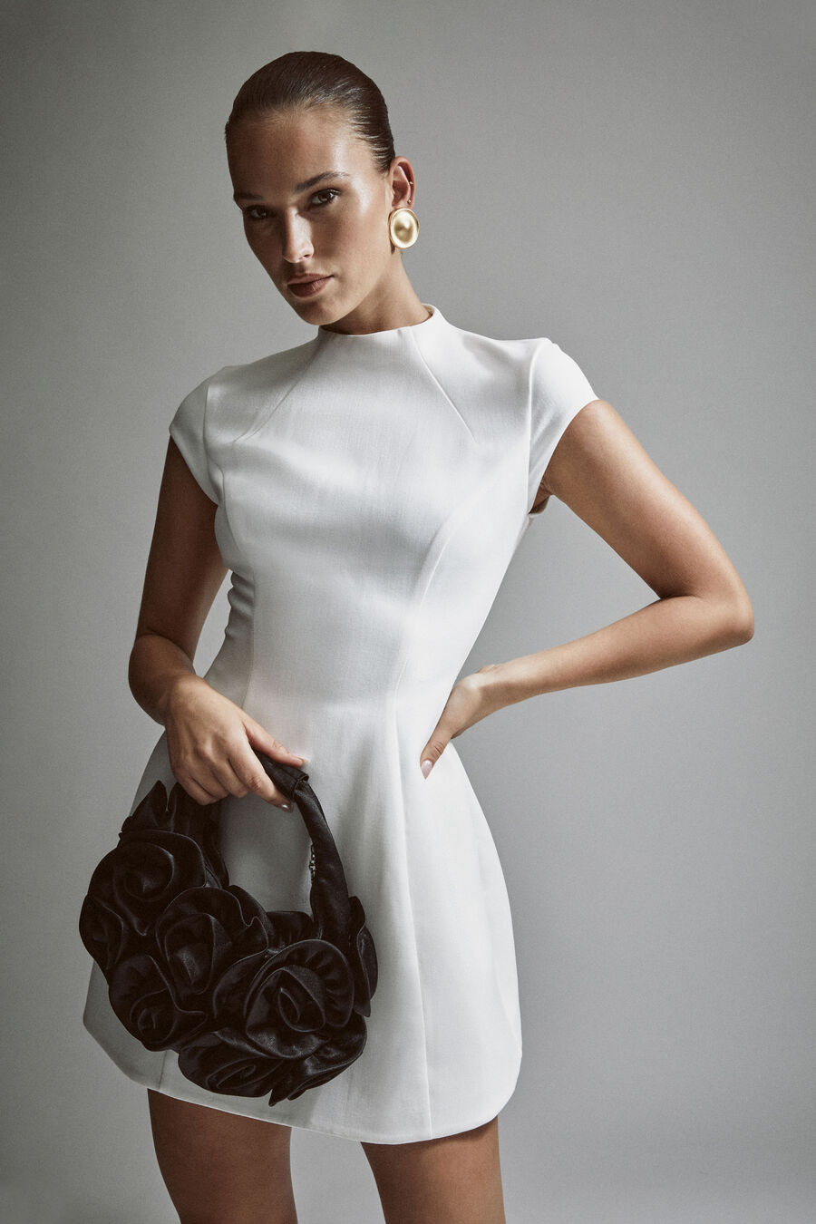 Delphi Hourglass Mini Dress