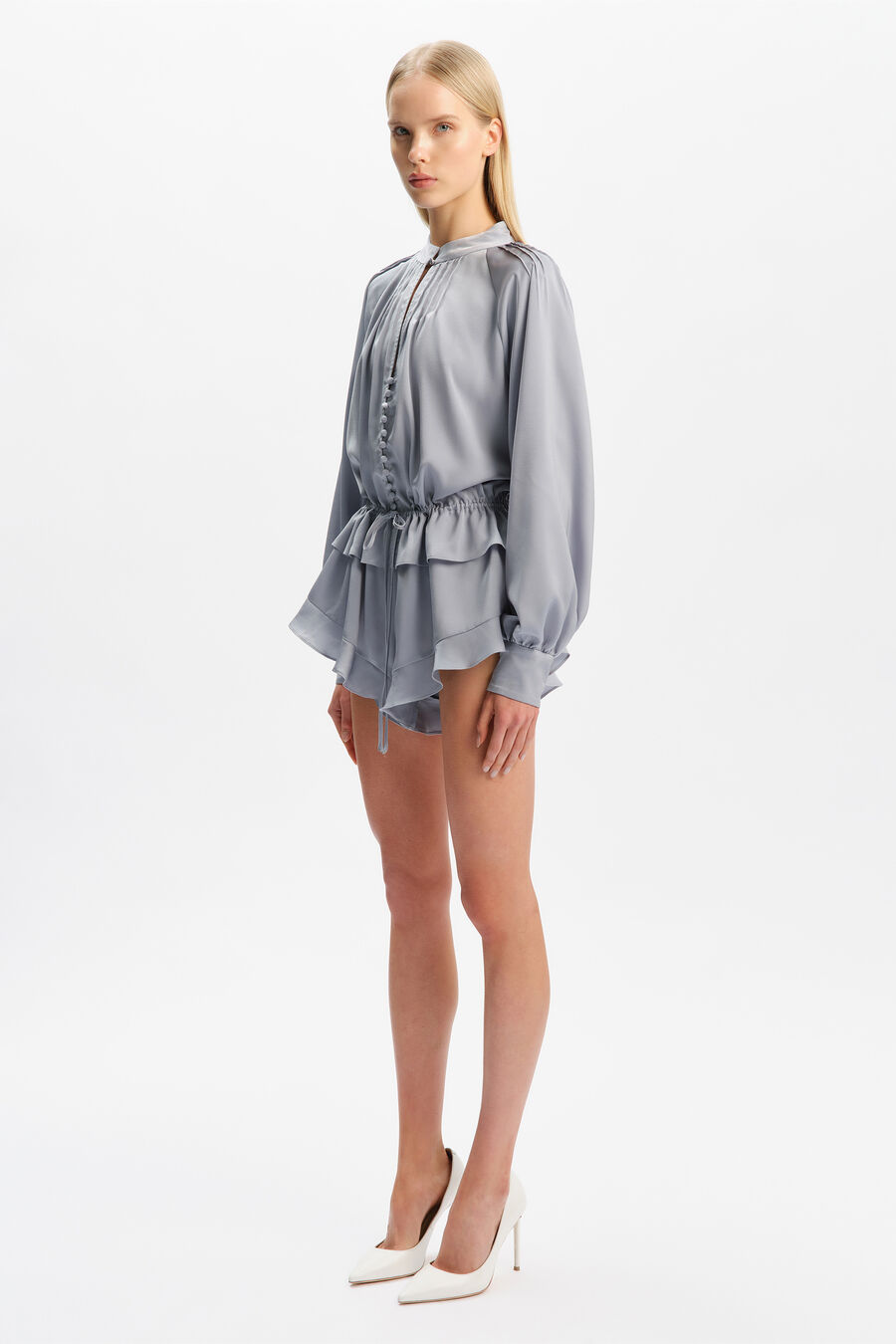 Lorelle Frill Detail Playsuit