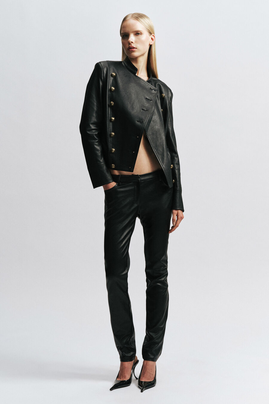 Jollie Vegan Leather Pant