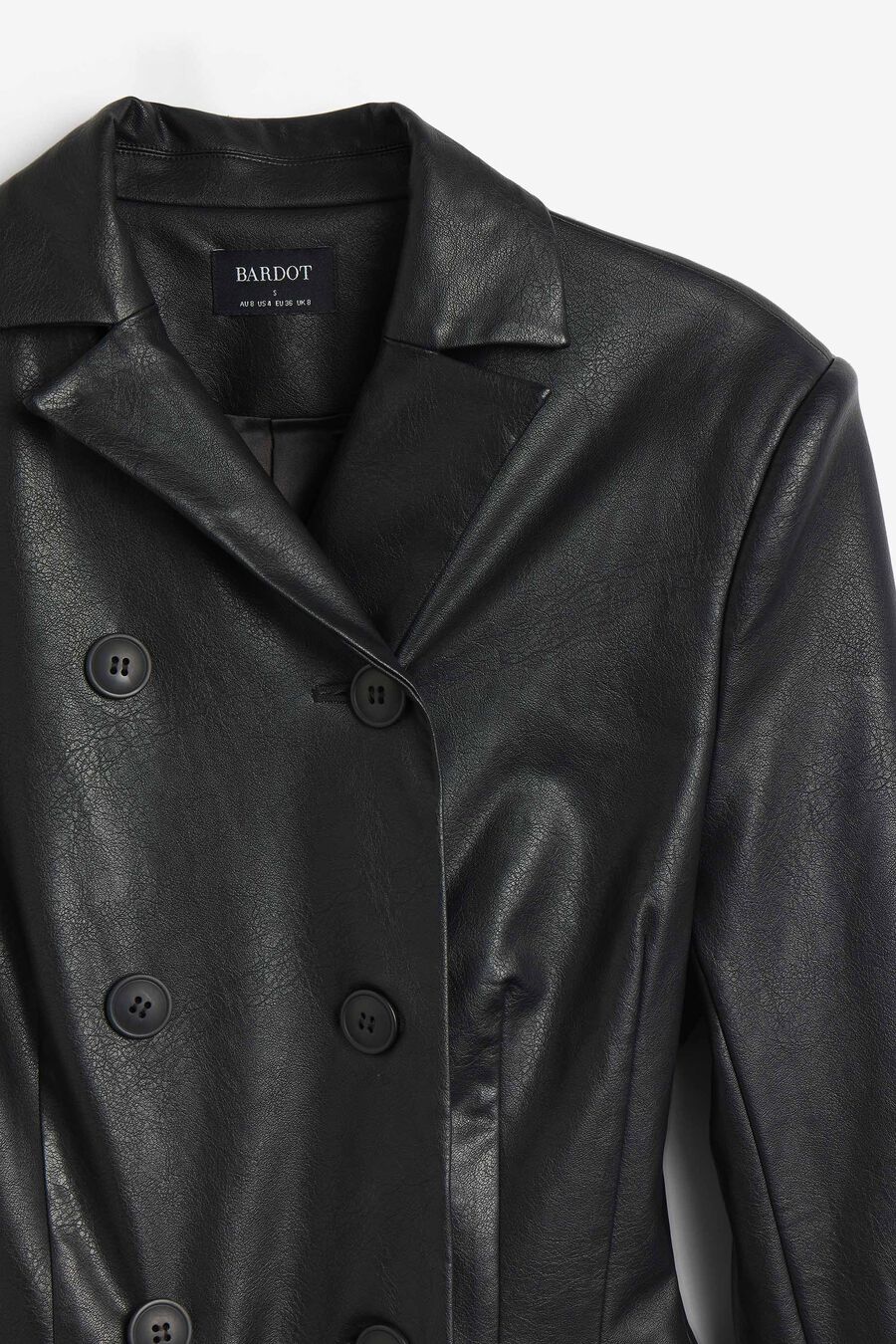Liana Vegan Leather Coat