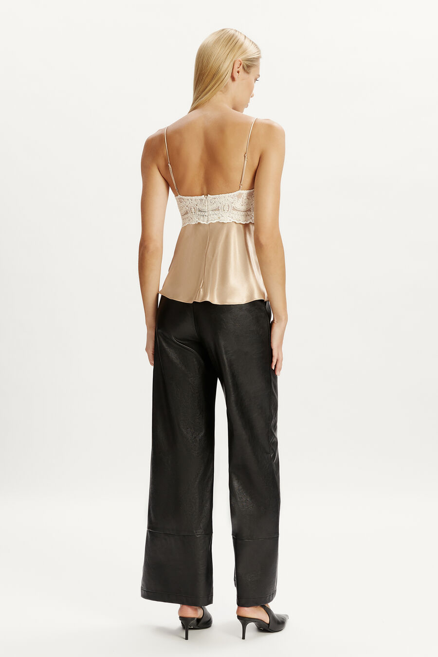 Tzariana Satin Lace Cami