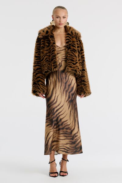 Colette Faux Fur Jacket