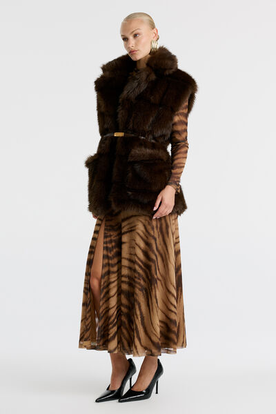 Brentley Faux Fur Vest