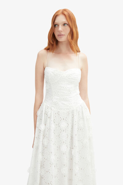 Estie Broderie Maxi Dress